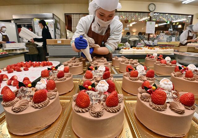 24日夜はクリスマスイブ ケーキ作りピーク 食 観光 イベント 青森ニュース Web東奥