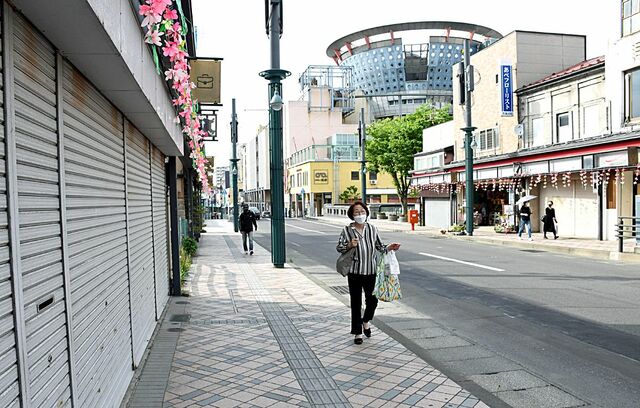 弘前市中心街の通行量減 如実 7年前の6割弱 経済 産業 雇用 青森ニュース Web東奥