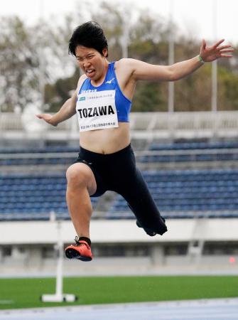 女子走り幅跳び 兎沢朋美が優勝 パラ陸上日本選手権 最終日 全国のニュース Web東奥