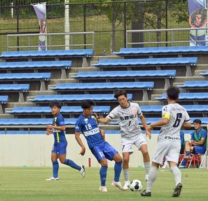 無観客で行われたサッカーJFLラインメール青森－松江シティFC