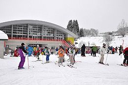 大鰐町／国内外の主要スキー大会を開催