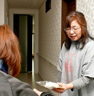 鯵ケ沢町社協、大雨被災者方へ最後の巡回開始 - 東奥日報