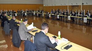 青森県日本海南側の洋上風力発電整備について意見を交わした、協議会の第2回会合