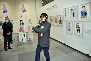 青森市で江口寿史イラスト展13日開幕