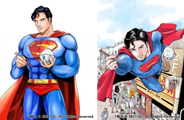 スーパーマンのグルメ漫画 イブニング などで連載決定 日本で食べるランチ楽しむ Oricon News Web東奥