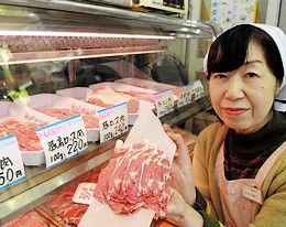 豚肉の購入数量、日本一