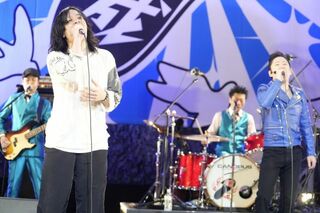グループ魂、1年ぶり再結成ライブ　サプライズ登場の峯田和伸と破壊がデュエット
