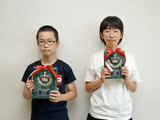 島田君　小学生の部V／少年少女囲碁県予選